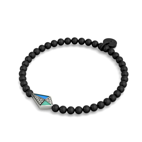 Drachen | Rotguss | Emaille | Kristall-Charm-Armband